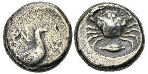 1 Didrachm Antikes Griechenland (1100BC-330) Silber 