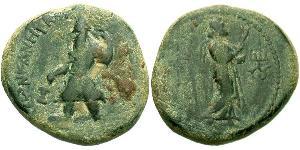 1 Didrachm Кушанское царство (60-375) Бронза Kanishka I (?-151)