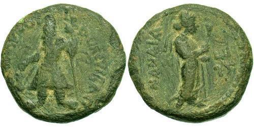 1 Didrachm Кушанська імперія (60-375) Бронза Kanishka I (?-151)