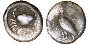 1 Didrachm Стародавня Греція (1100BC-330) Срібло 
