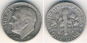 1 Dime / 10 Cent États-Unis d