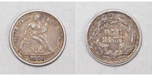1 Dime / 10 Cent États-Unis d