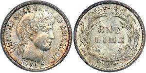 1 Dime / 10 Cent États-Unis d