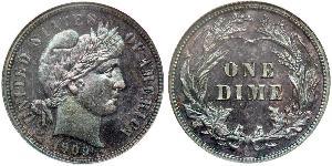 1 Dime / 10 Cent États-Unis d