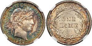 1 Dime / 10 Cent États-Unis d