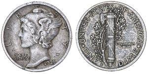 1 Dime / 10 Cent États-Unis d