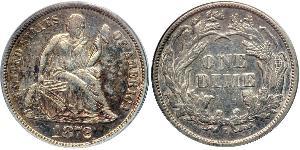 1 Dime / 10 Cent États-Unis d