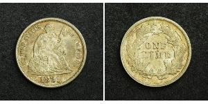 1 Dime / 10 Cent États-Unis d