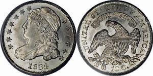 1 Dime / 10 Cent États-Unis d