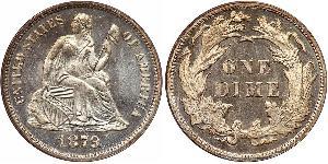 1 Dime / 10 Cent États-Unis d