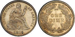 1 Dime / 10 Cent États-Unis d