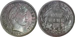 1 Dime / 10 Cent États-Unis d