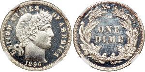 1 Dime / 10 Cent États-Unis d