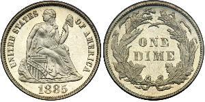 1 Dime / 10 Cent États-Unis d