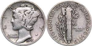 1 Dime / 10 Cent États-Unis d