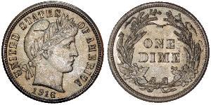 1 Dime / 10 Cent États-Unis d