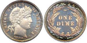 1 Dime / 10 Cent États-Unis d