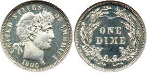 1 Dime / 10 Cent États-Unis d