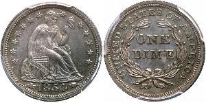 1 Dime / 10 Cent Stati Uniti d