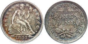 1 Dime / 10 Cent Stati Uniti d