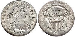 1 Dime / 10 Cent Estados Unidos de América (1776 - ) Cobre/Plata 