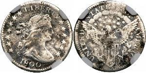 1 Dime / 10 Cent Estados Unidos de América (1776 - ) Cobre/Plata 