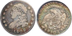 1 Dime / 10 Cent Estados Unidos de América (1776 - ) Cobre/Plata 