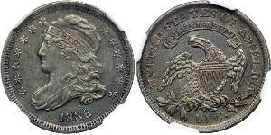 1 Dime / 10 Cent Estados Unidos de América (1776 - ) Cobre/Plata 