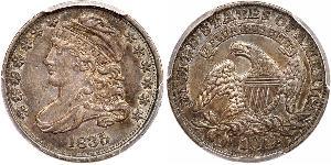 1 Dime / 10 Cent Estados Unidos de América (1776 - ) Cobre/Plata 
