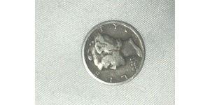 1 Dime / 10 Cent Estados Unidos de América (1776 - ) Cobre/Plata 