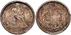 1 Dime / 10 Cent Stati Uniti d