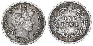 1 Dime / 10 Cent Stati Uniti d