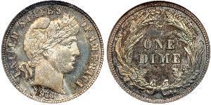 1 Dime / 10 Cent Stati Uniti d