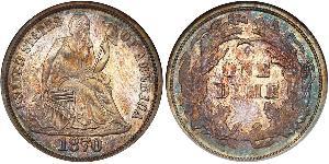 1 Dime / 10 Cent Stati Uniti d