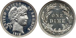 1 Dime / 10 Cent Stati Uniti d