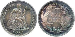 1 Dime / 10 Cent Stati Uniti d