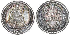 1 Dime / 10 Cent Stati Uniti d