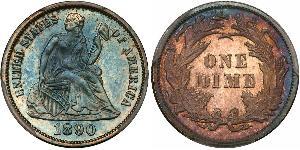 1 Dime / 10 Cent Stati Uniti d