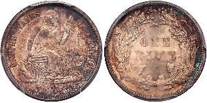 1 Dime / 10 Cent Stati Uniti d