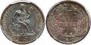 1 Dime / 10 Cent Stati Uniti d