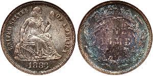 1 Dime / 10 Cent Stati Uniti d