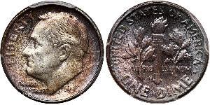 1 Dime / 10 Cent Vereinigten Staaten von Amerika (1776 - ) Silber 