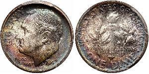 1 Dime / 10 Cent Vereinigten Staaten von Amerika (1776 - ) Silber 