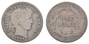 1 Dime / 10 Cent Vereinigten Staaten von Amerika (1776 - ) Silber/Kupfer 