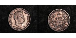 1 Dime / 10 Cent 美利堅合眾國 (1776 - ) 銀 卡拉卡瓦