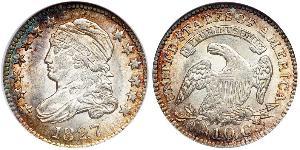 1 Dime / 10 Cent 美利堅合眾國 (1776 - ) 銀/銅 