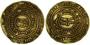 1 Dinar Royaume de Jérusalem (1099-1291) Or Baldwin I (1058 -1118)