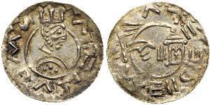 1 Dinar Böhmen Silber Wratislaus II of Bohemia (?-1092)