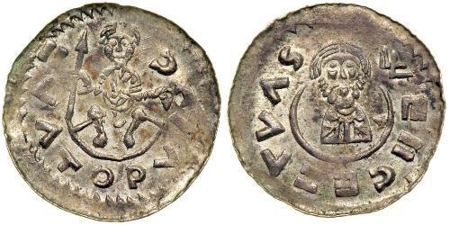 1 Dinar Bohemia Silver Svatopluk I of of Moravia (830 - 894)