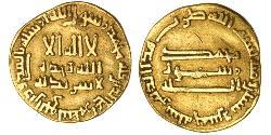 1 Dinar Abbasid Caliphate (750-1258) 金 Al-Mahdi (775 - 785)